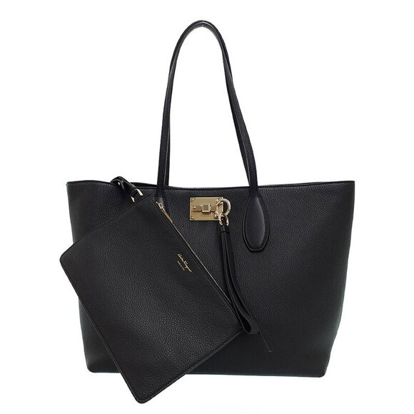 Salvatore Ferragamo Handbags - Salvatore Ferragamo Gancini Tote Bag